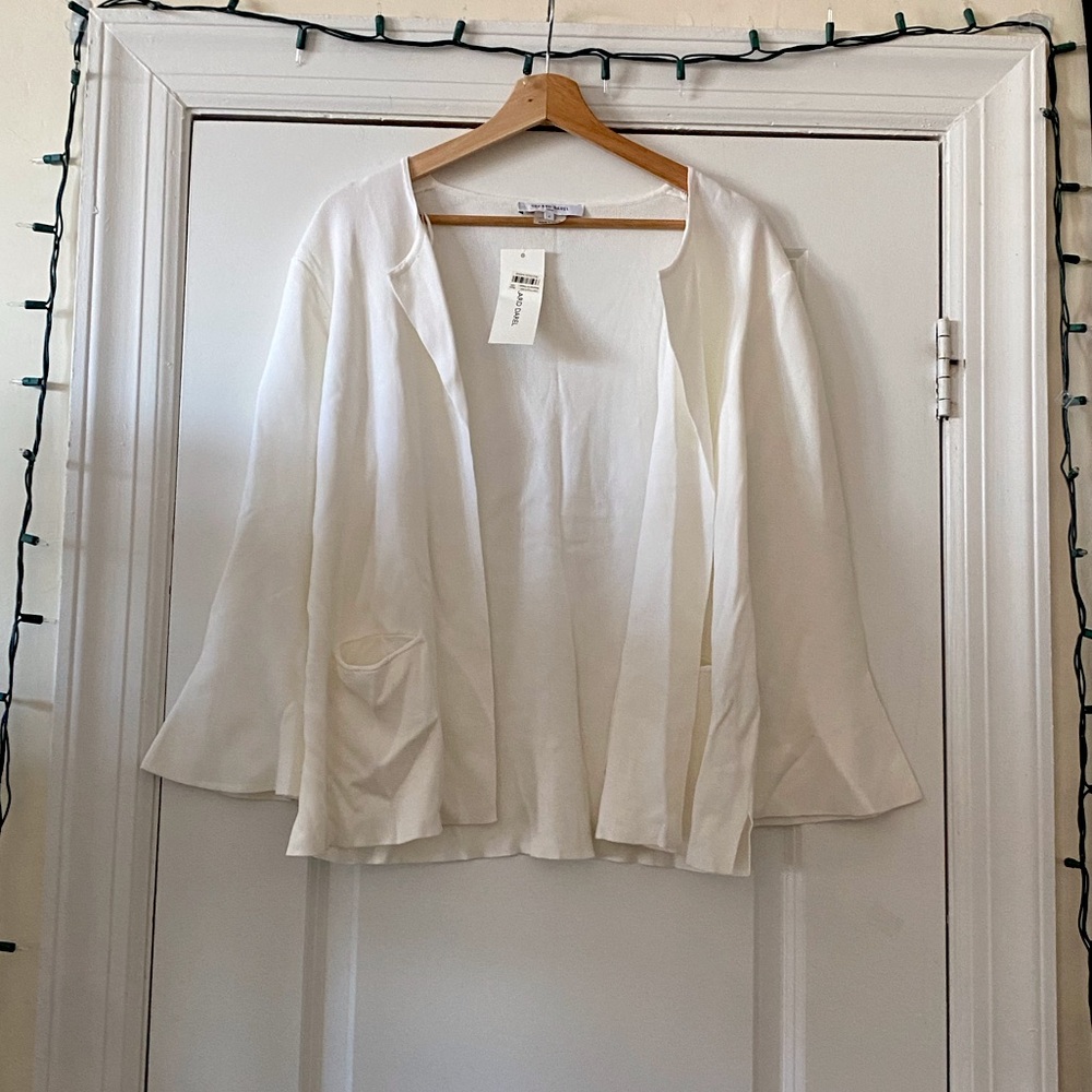 NWT Gerard Darel White Cardigan